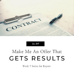 Make an Offer that gets results