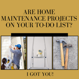Get Going On Your Home Maintenance
